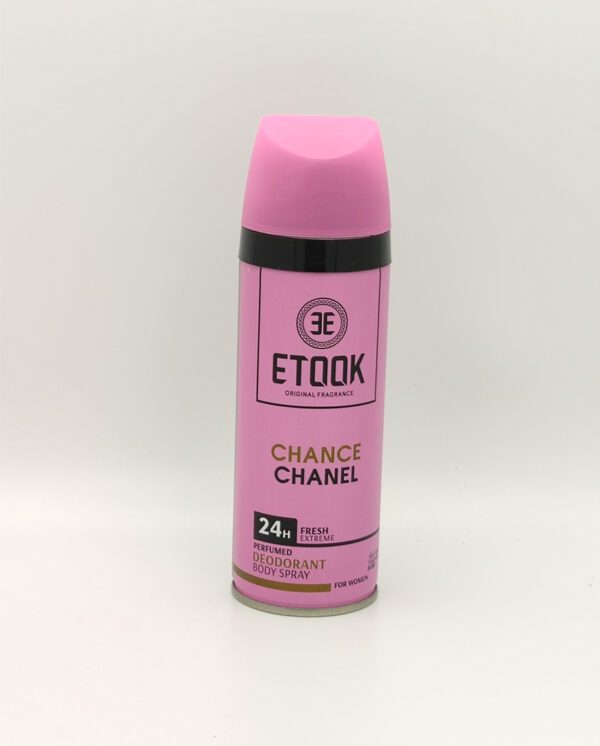 اسپری etook رایحه chance chanel