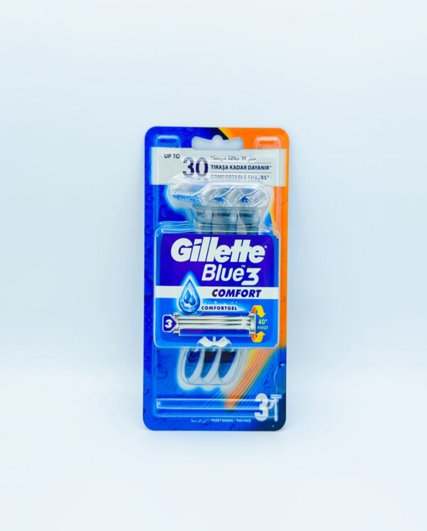 خود تراش ‏ژیلت مدل Blue 3 بسته 3 عددی